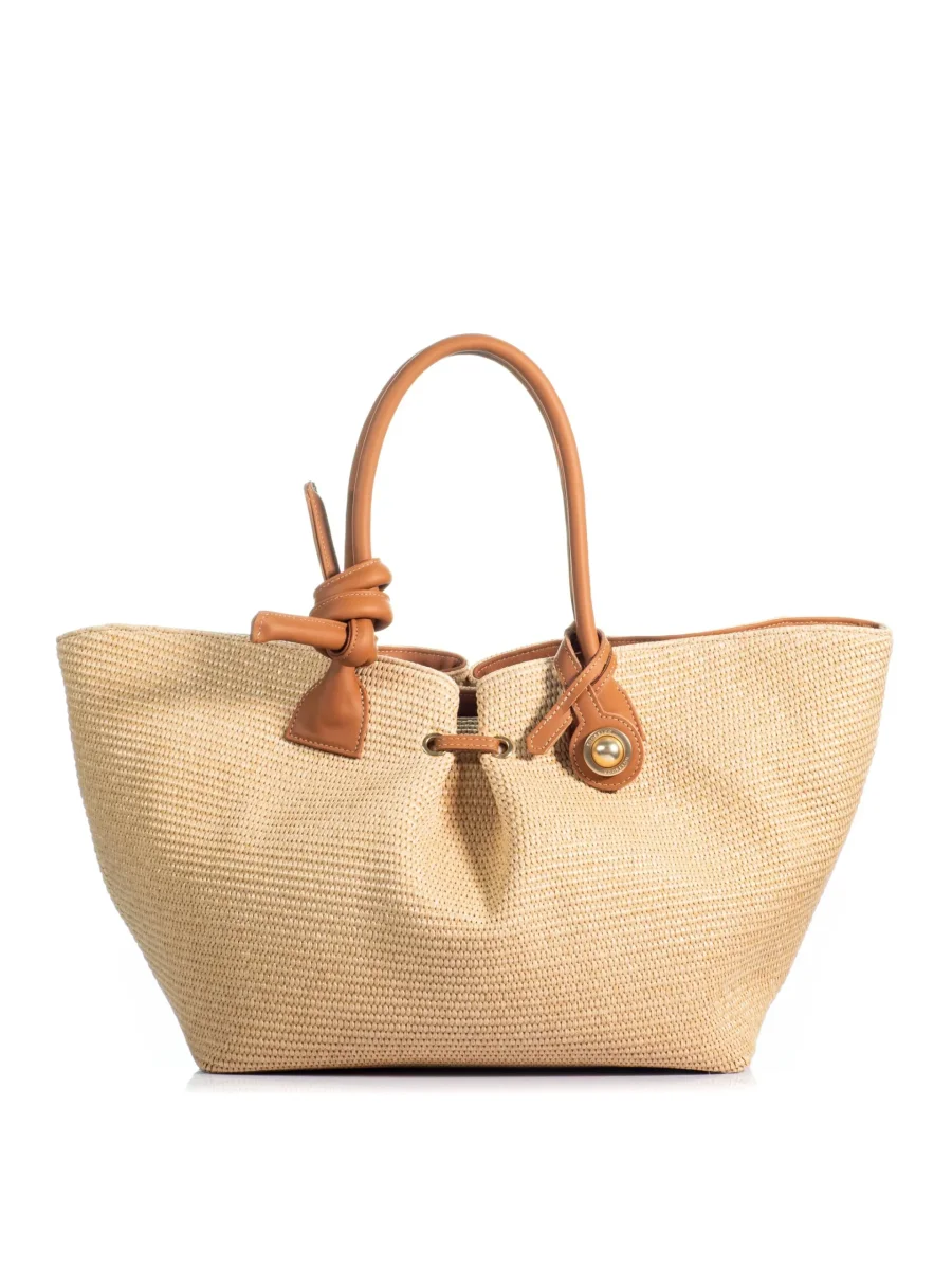 Kooreloo swan belle maxi bag raffia - Billede 2